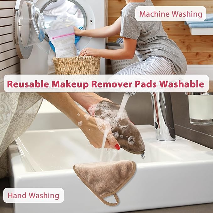 Makeup Remover Cloth, Makeup Remover Pads Microfiber Face Washcloth