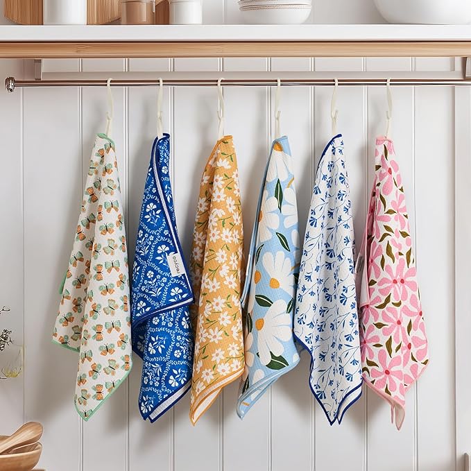 RECYCO Waffle Kitchen Towel Set of 2