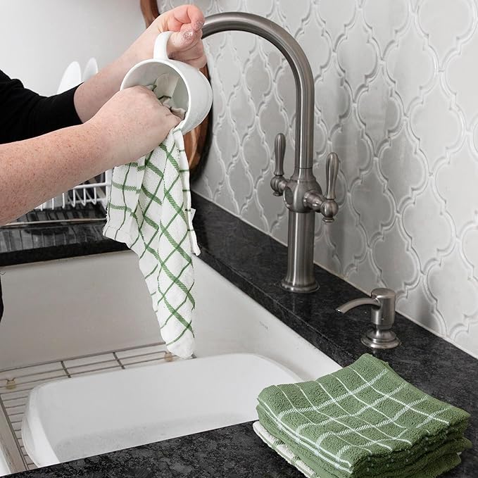 Ritz Premium 3-Pack Kitchen Towel & 6-Pack Dish Cloth Set