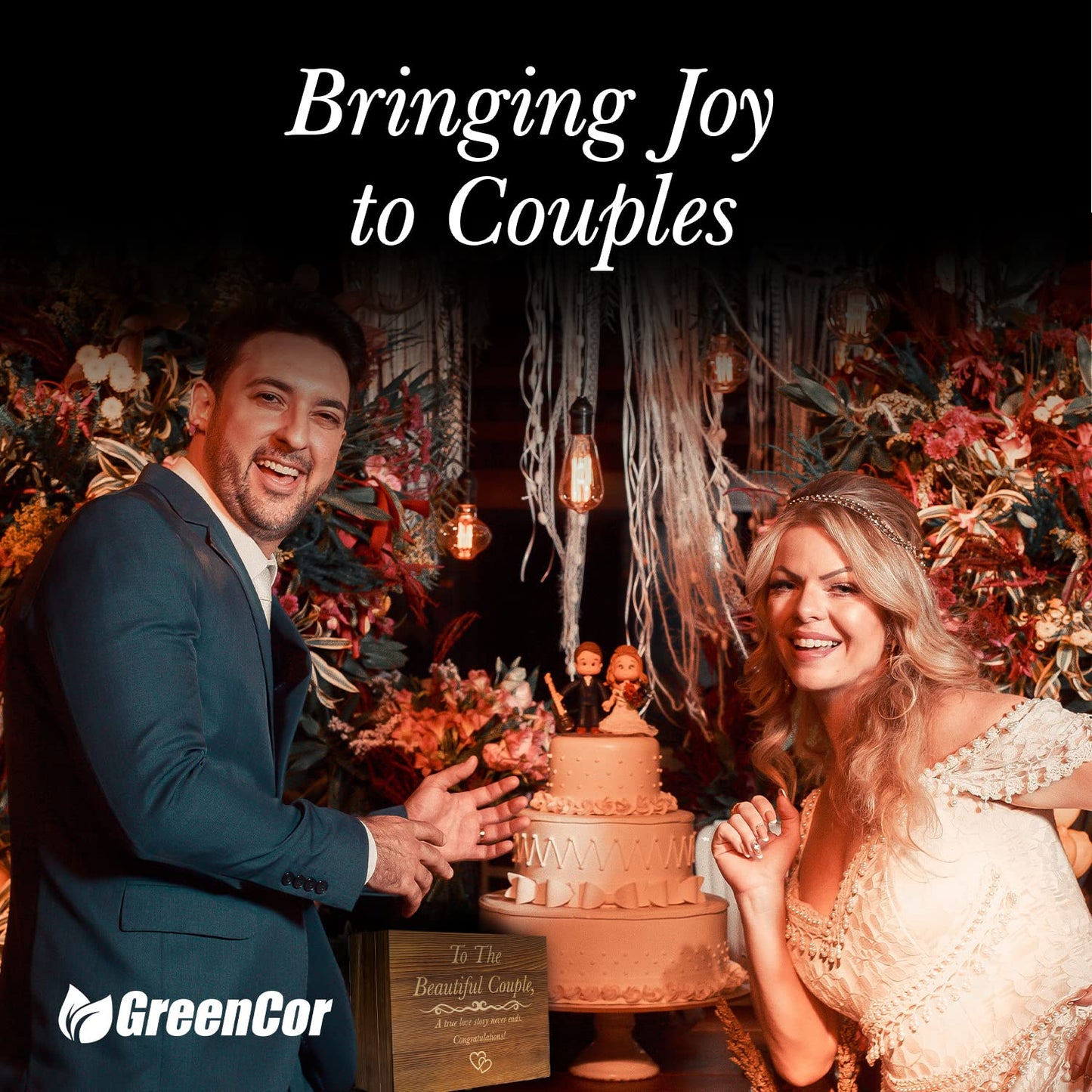 Unique Engagement for Couples - Engagement Wine Tumbler Gift Set - ‘To The Beautiful Couple’, Bridal Shower Set for Her - Wedding Set for Couple - Mr and Mrs Tumbler Set