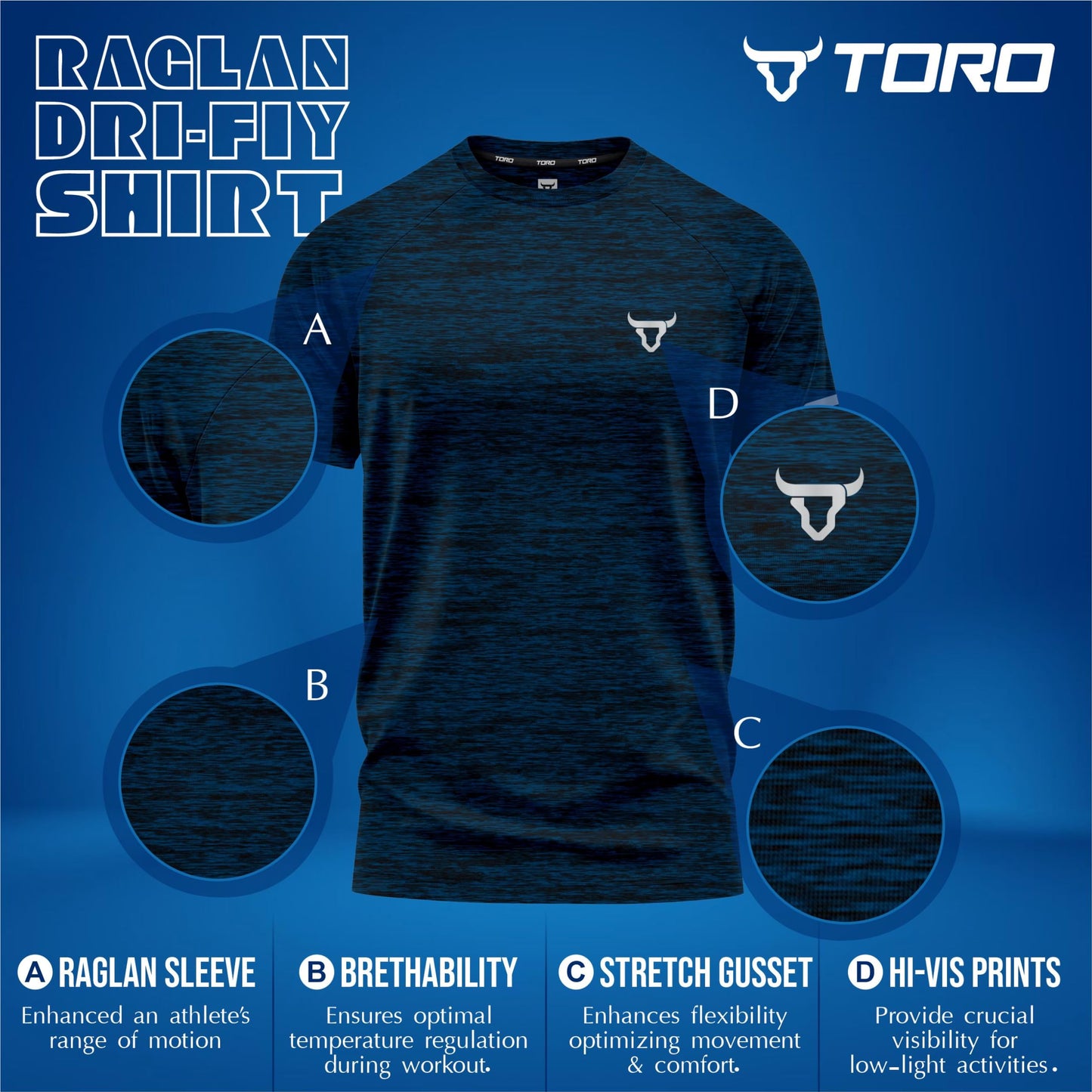 Pack of 3 Mens Workout Short Sleeve T-Shirts Athletic Fit Fast Drying Moisture Wicking Sports Style T-Shirts