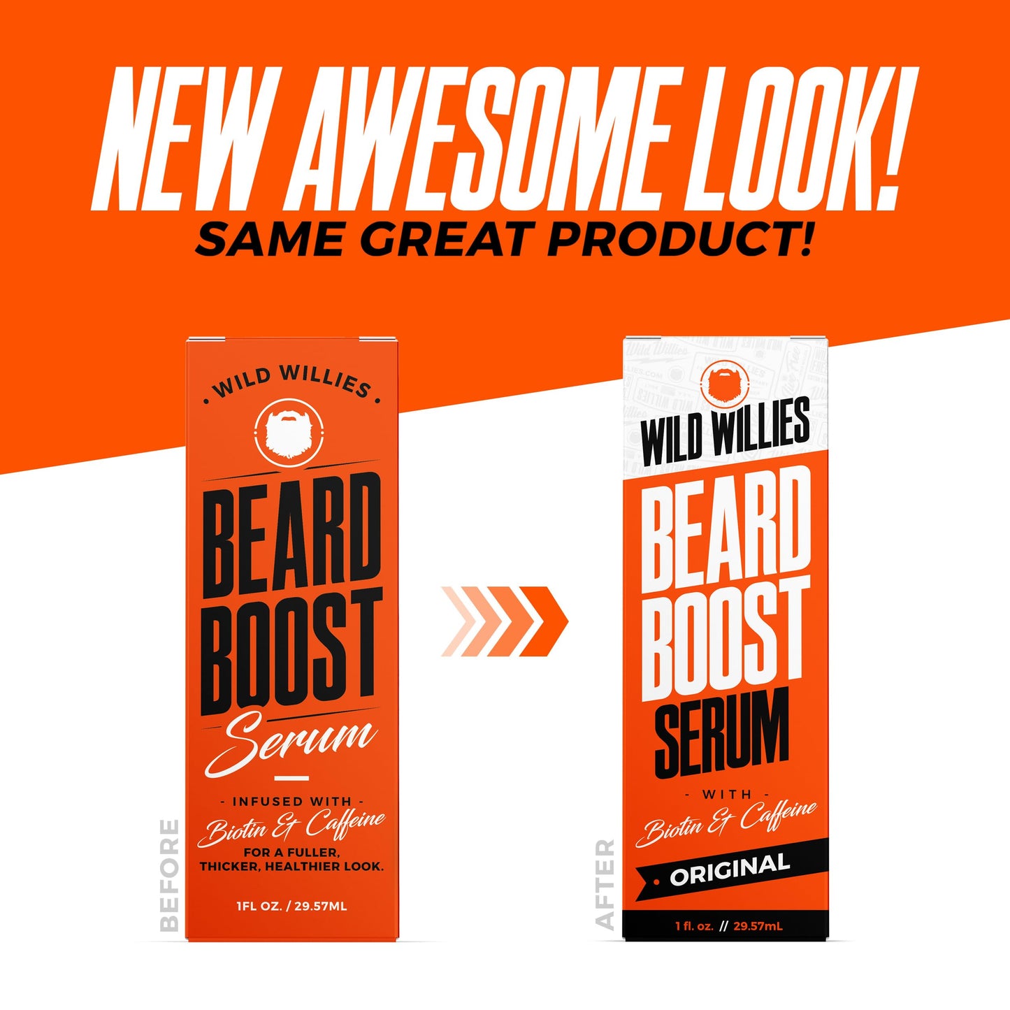 Wild Willies Beard Growth Kit - Premium Derma Roller & Beard Boost Serum - Microneedle Roller & Beard Hair Growth Serum with Biotin & Caffeine for Fuller Beard, Scalp Care - Easy to Use Kit with Case
