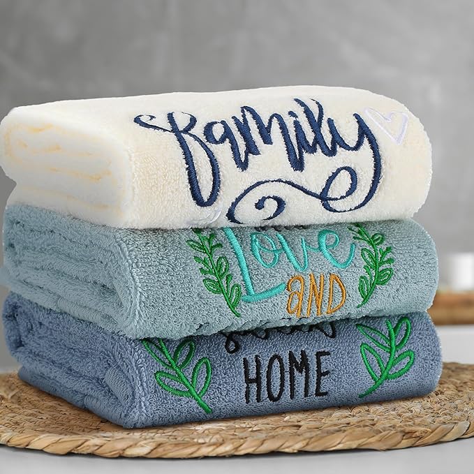 3 Pcs Farmhouse Decorative Hand Towels