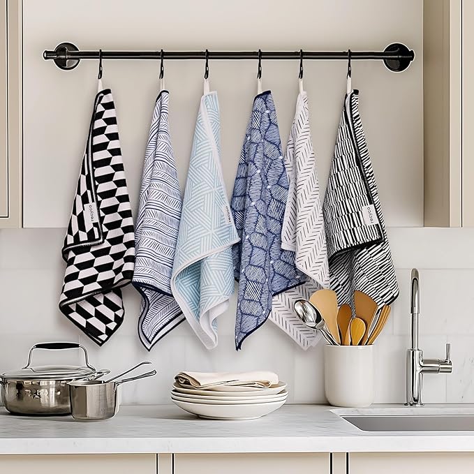 RECYCO Waffle Kitchen Towel Set of 2