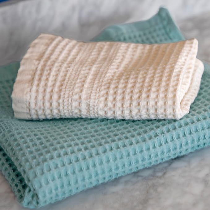 GILDEN TREE Waffle Hand Towels for Bathroom Quick Dry Towel Super Absorbent