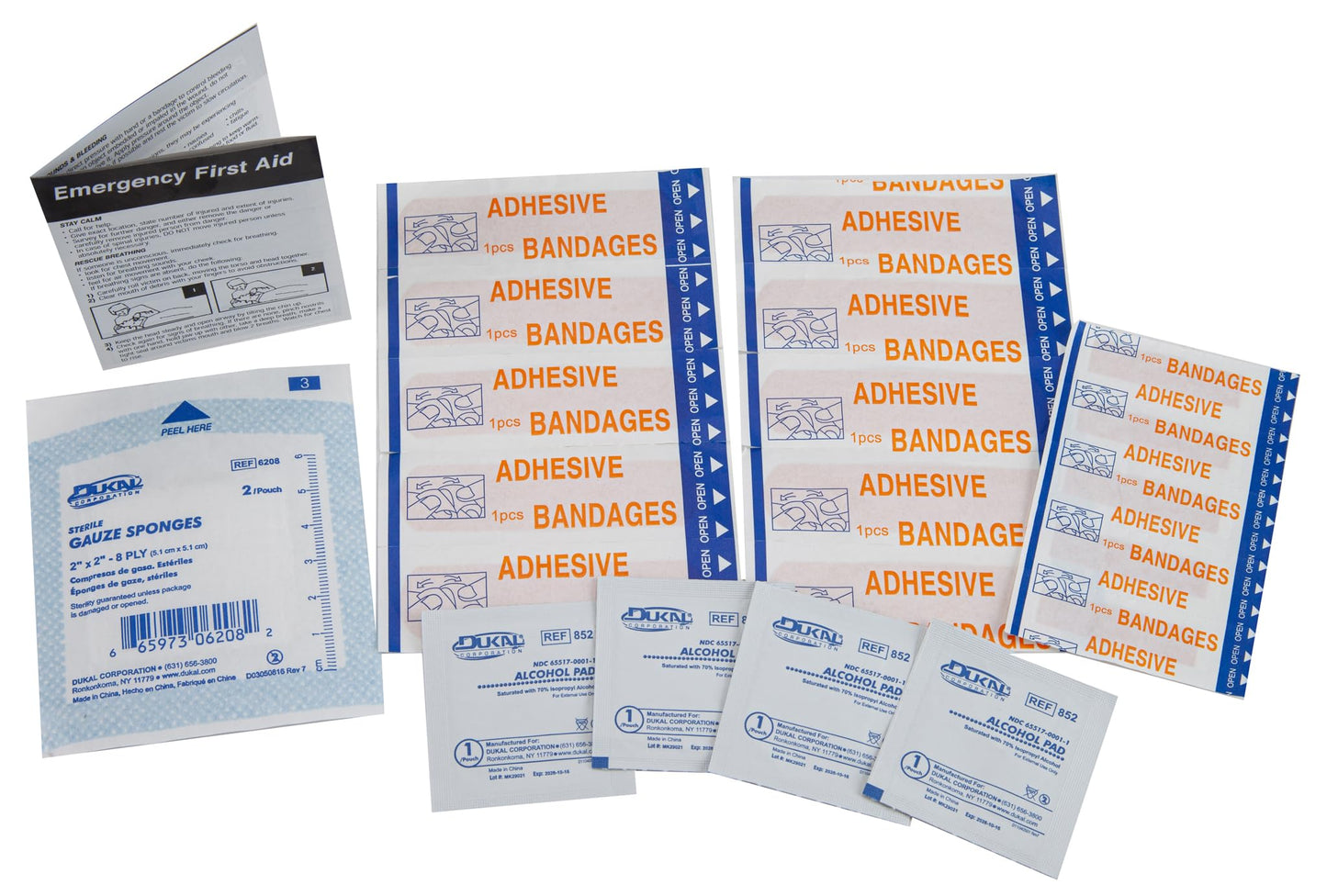 Justin Case Heavy Duty and Portable Ultimate Auto Safety Kit for Roadside Emergencies