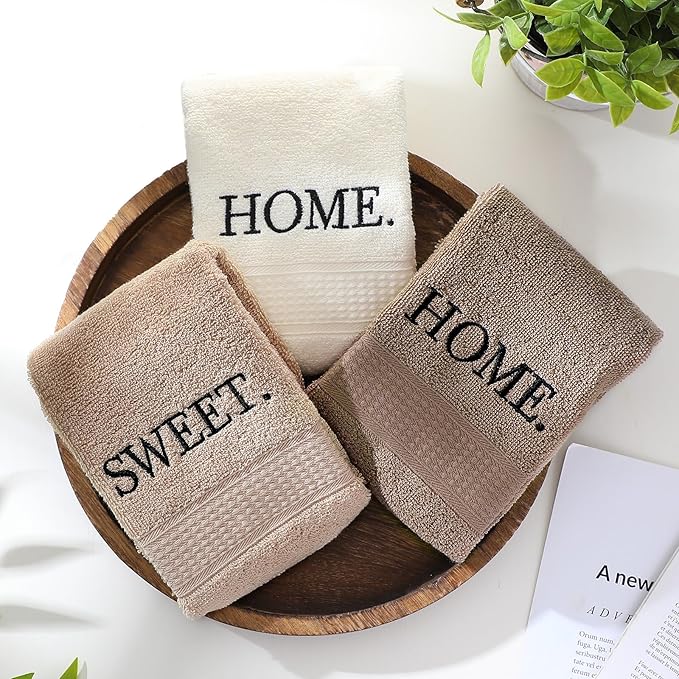 3 Pcs Farmhouse Decorative Hand Towels