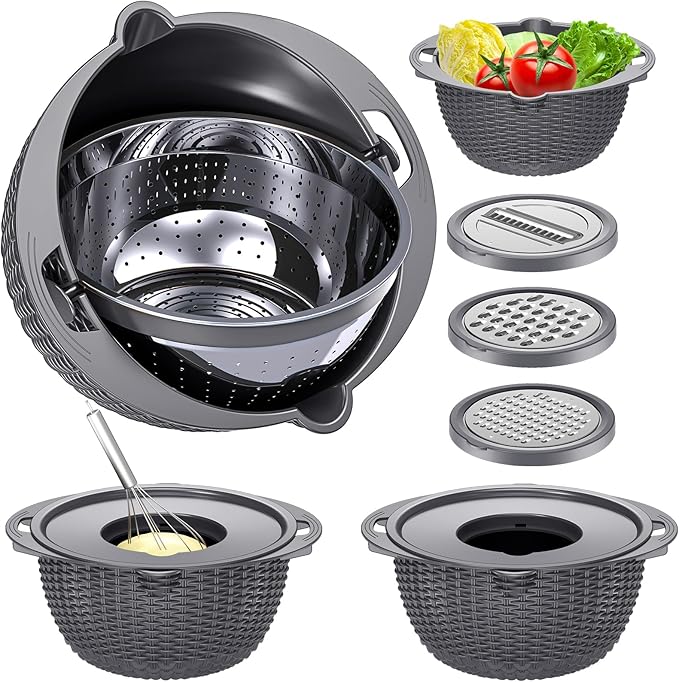 4-1 Colander with Bowl Set