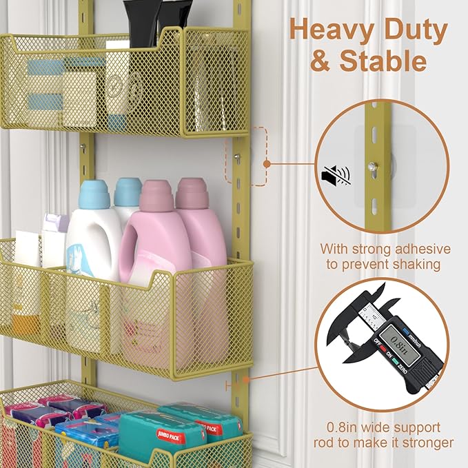Over The Door Organizer, Metal Door Organizer Hanging