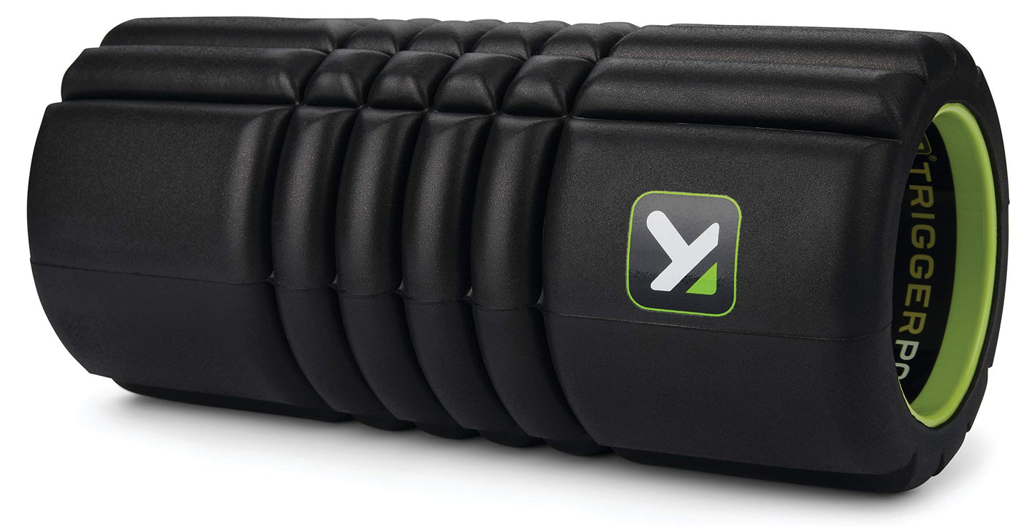 Trigger Point Performance Therapy Grid Travel Foam Roller for Exercise, Deep Tissue Massage and Muscle Recovery (10-Inch)