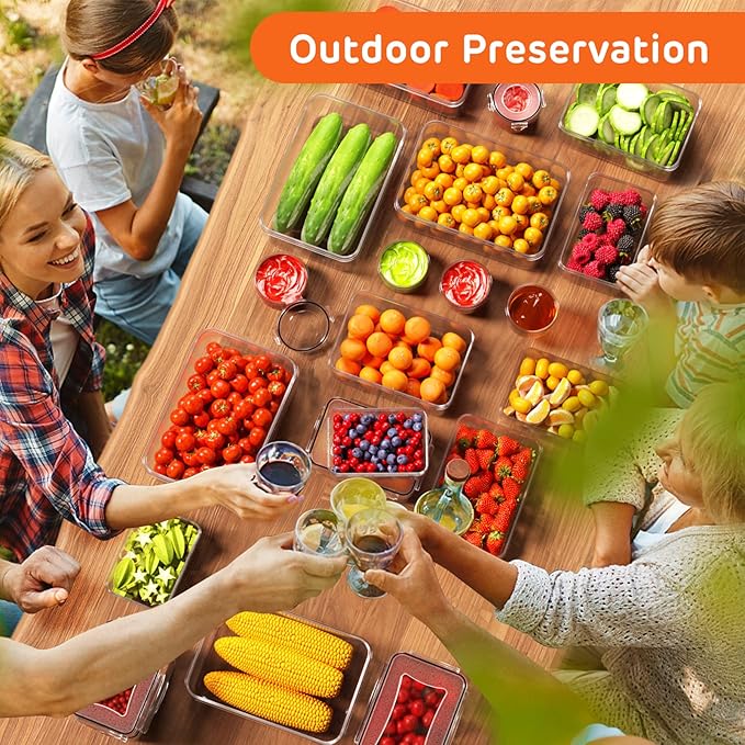 52 PCS Food Storage Container