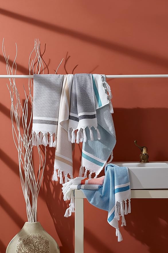 sea me at home Turkish Hand Towels