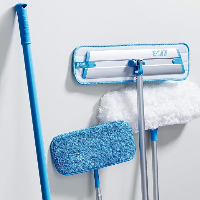 E-Cloth 4-Pack Deep Clean Mop Head, Microfiber Mop Replacement Head, Perfect