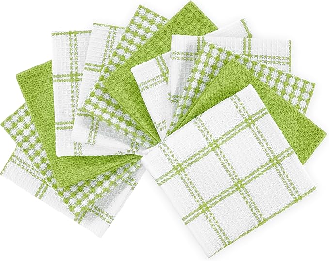 T-Fal Premium Waffle Dish Cloths: Highly Absorbent, Super Soft Long Lasting
