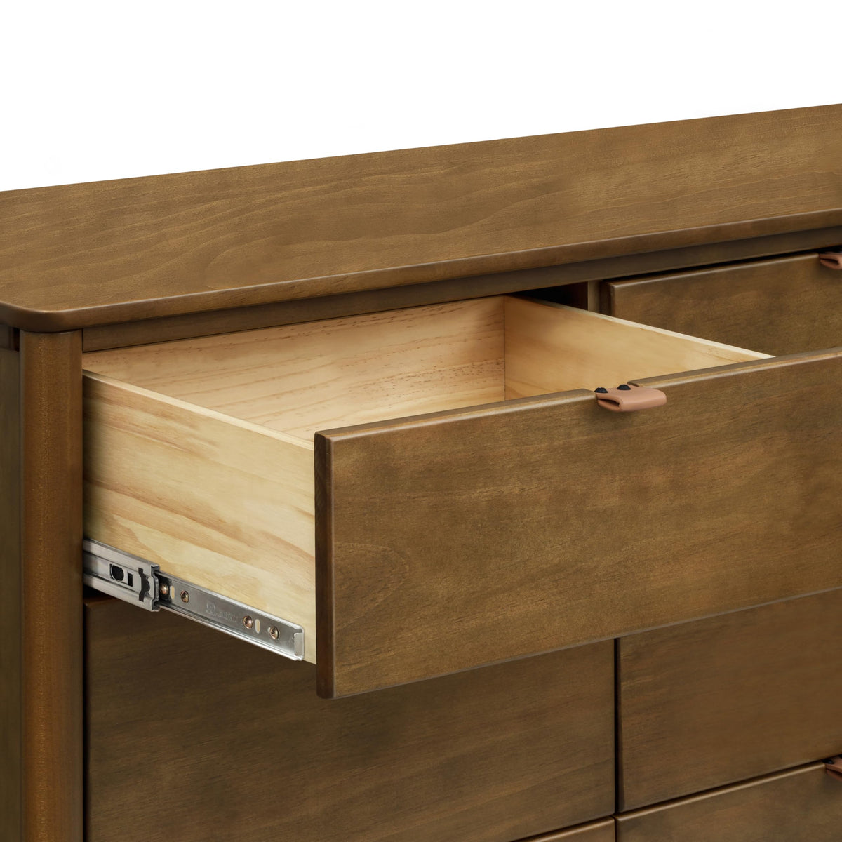 Babyletto Kids Bondi 9-Drawer Assembled Dresser in Natural Walnut, GREENGUARD Gold Certified