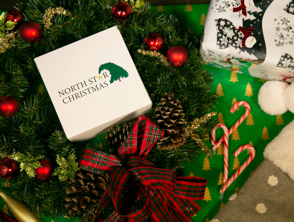 North Star Christmas | Chihuahua with Hat Glass Ornament | Christmas Collection