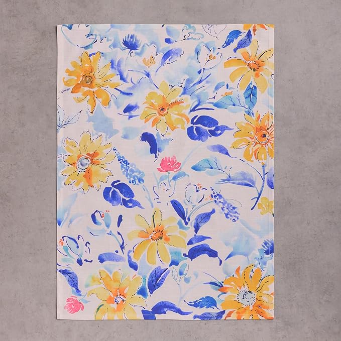Maison d' Hermine Kitchen Towels Set of 3 100% Cotton 27.50" x 20" Reusable