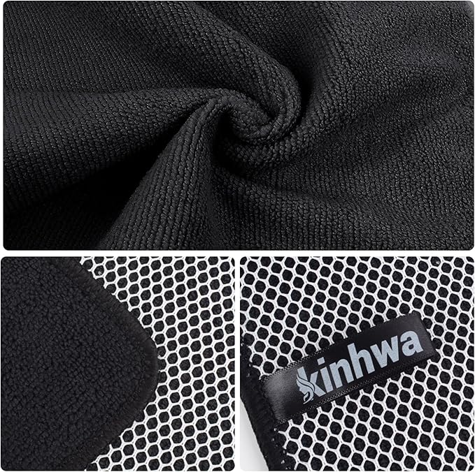 KinHwa Kitchen Washcloths for Dishes Absorbent Microfiber Dish Cloths Quick Dry