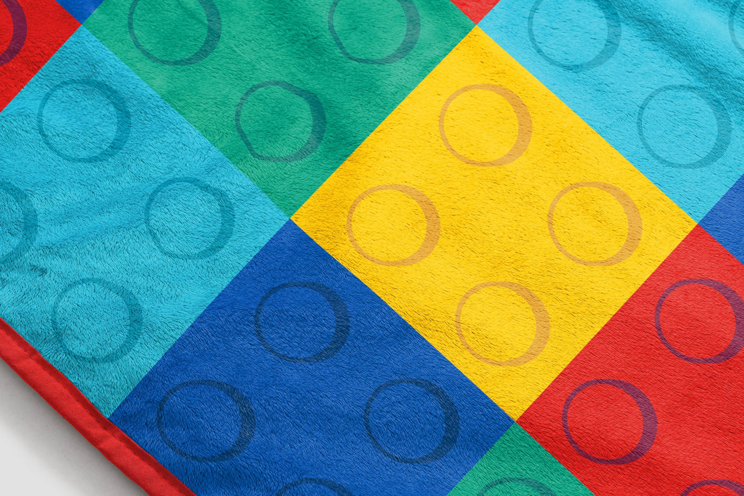 Jay Franco Kids Plush Throw Blanket – Soft & Cozy Fleece Throw for Bedroom & Couch Décor, Official Licensed Product, Multi - LEGO®, 46x60 - Throw Blanket