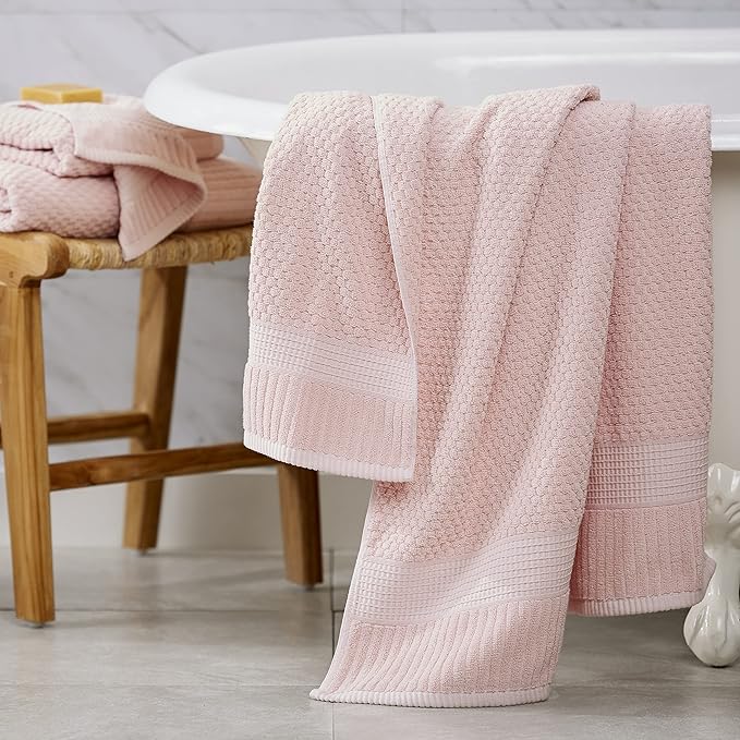 NY Loft 100% Cotton 2 Pack Bath Sheet Towel Set | Extra Large Oversize Bath