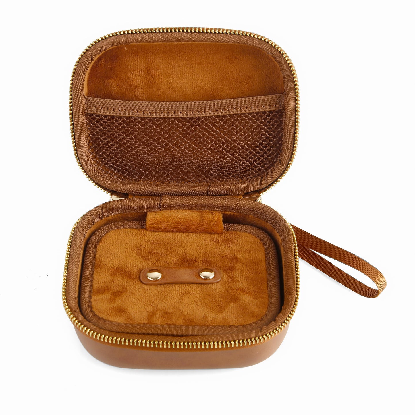 SoleKing Premium Leather Watch Travel Case Watch Box for AirPods & Apple Watch,Watch Storage and Jewelry Organizer Box for Smartwatches WristWatches,Jewelry, Ideal for Home Travel Gift Use