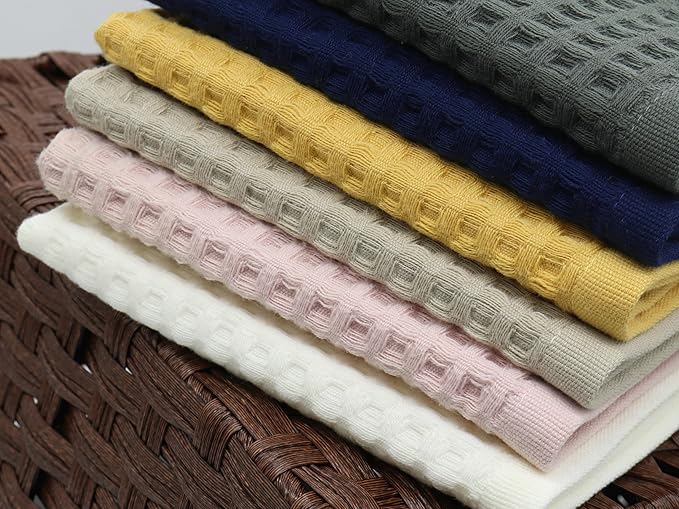 Mia'sDream Cotton Waffle Wash Cloths
