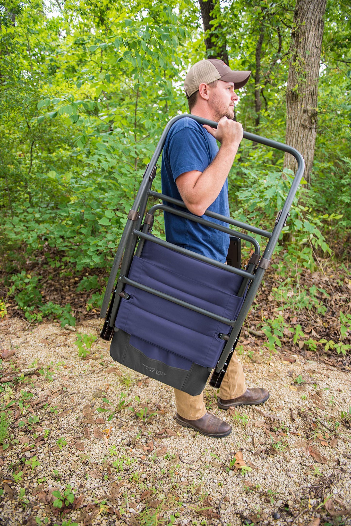ALPS Mountaineering Rocking Chair, Navy/Charcoal