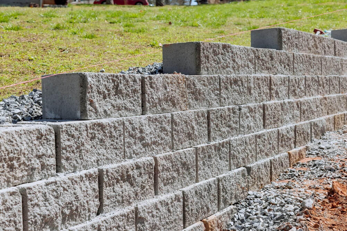 Sandbaggy Retaining Wall Fabric | Non-Woven Geotextile Filter Fabric (8 oz) – Drainage Fabric for Behind Retaining Walls & Landscape Use – USA Made (10 ft x 50 ft Roll)