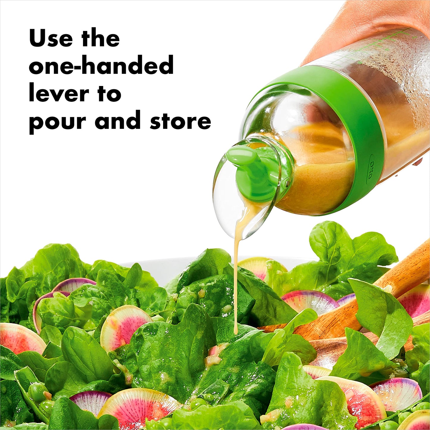 OXO Good Grips Salad Dressing Shaker - 350 ml - Green