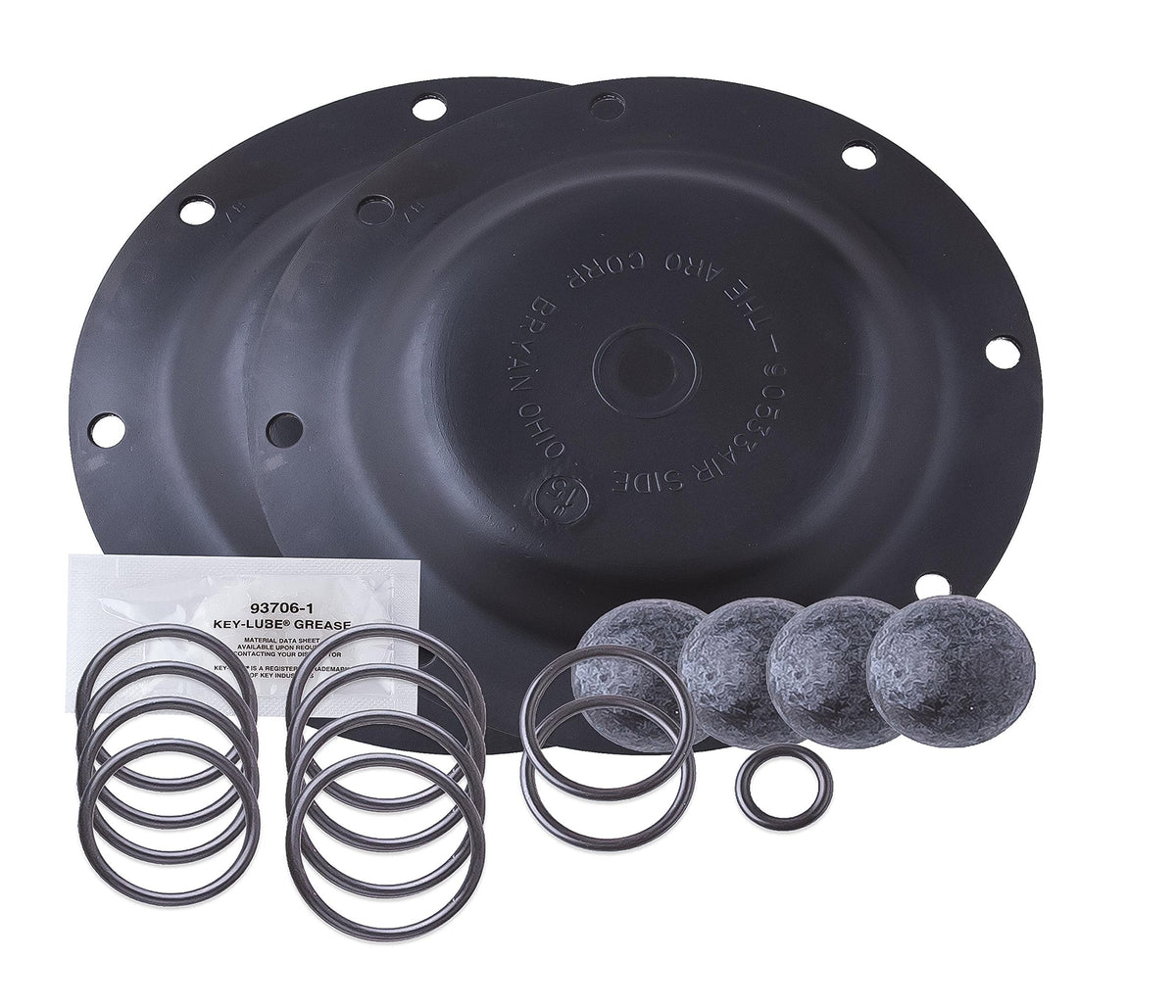 ARO 637140-22 Fluid Section Service Kit with Nitrile Balls & Diaphragms