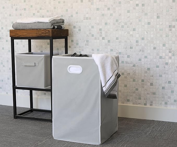 Simple Houseware Foldable Closet Laundry Hamper Basket