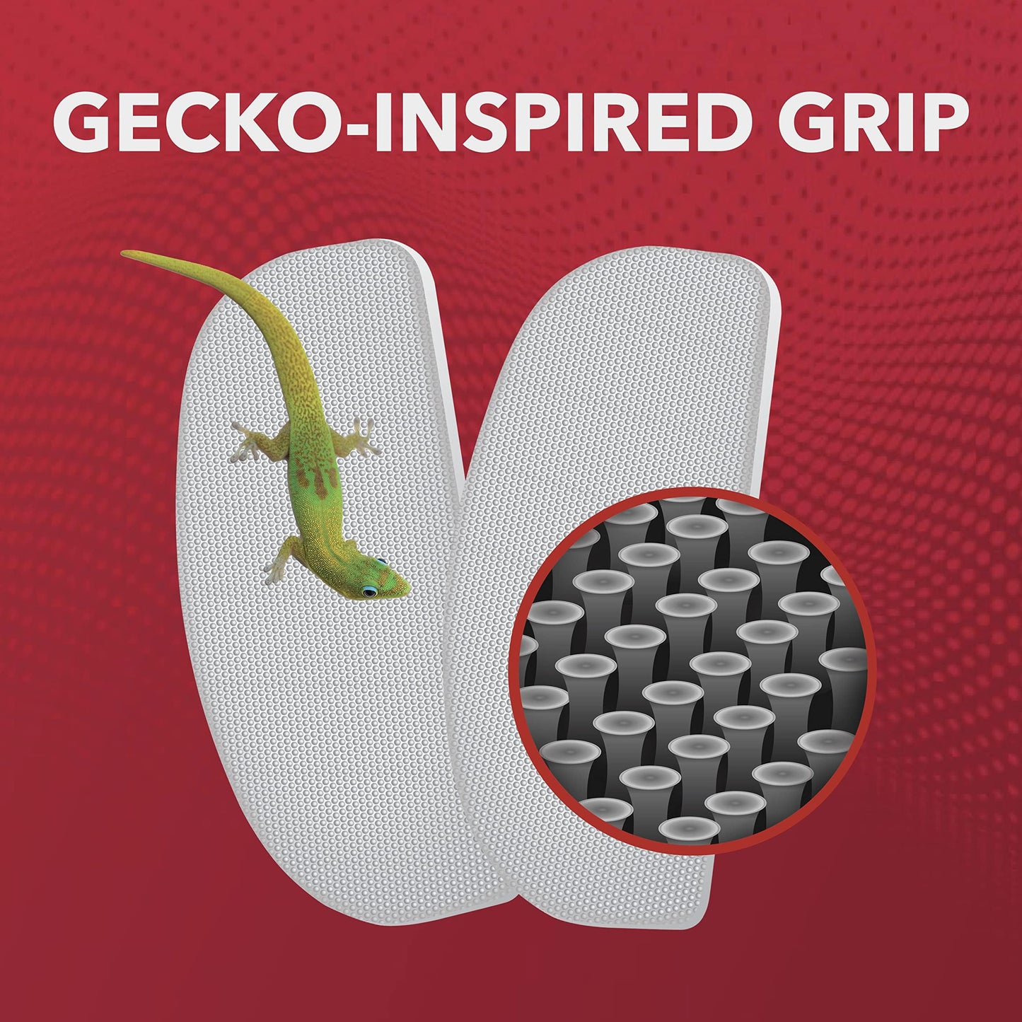 Setex Gecko Grip Glasses Nose Pads (5 Clear Pairs) - Anti-Slip Nose Pads for Glasses, USA Made, Micro-Structured Fibers, Ultra-Strong Grip and Ultra-Soft, Self Stick Adhesive, 1 x 7 x 16 mm