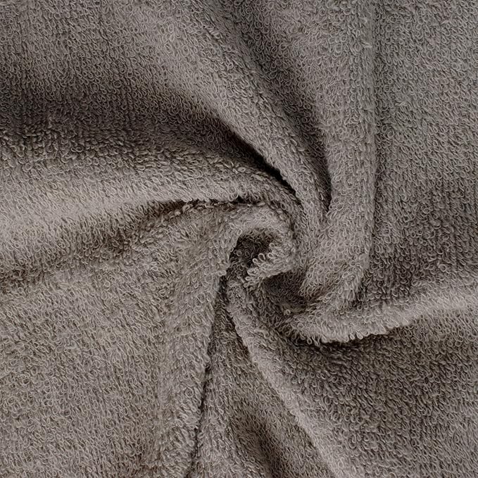 Basic Hand Towels 16x26 Inches – Bulk Pack of 24 – Grey Color – Soft and