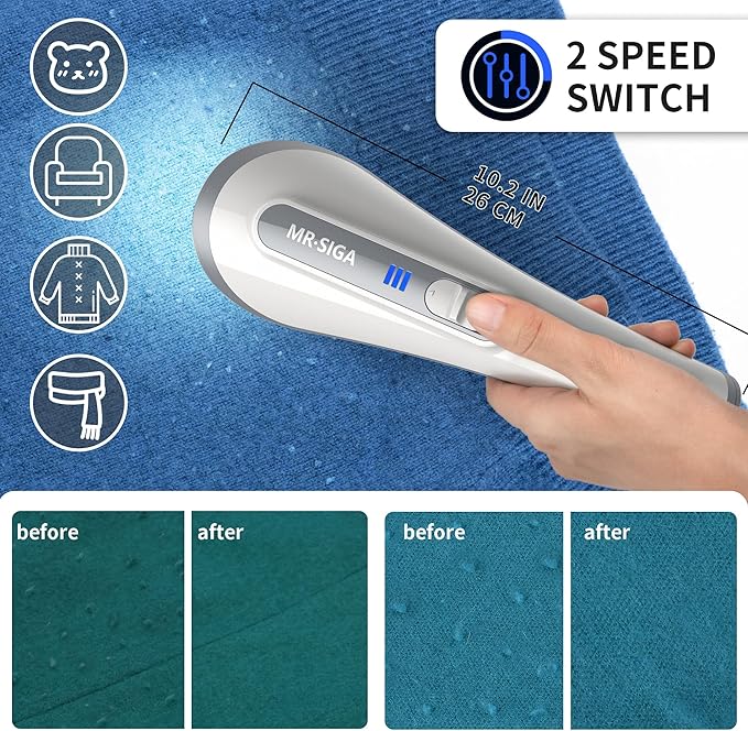 MR.SIGA Fabric Shaver and Lint Remover