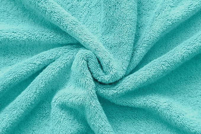 American Veteran Towel 100% Cotton Turkish 6 Piece Towel Set, Luxury Bath