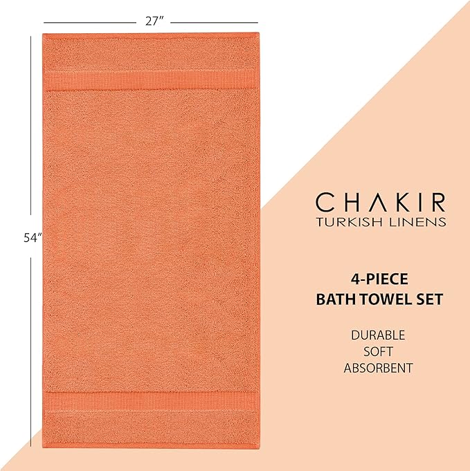 Chakir Turkish Linens | Hotel & Spa Quality 100% Cotton Premium Turkish Towels