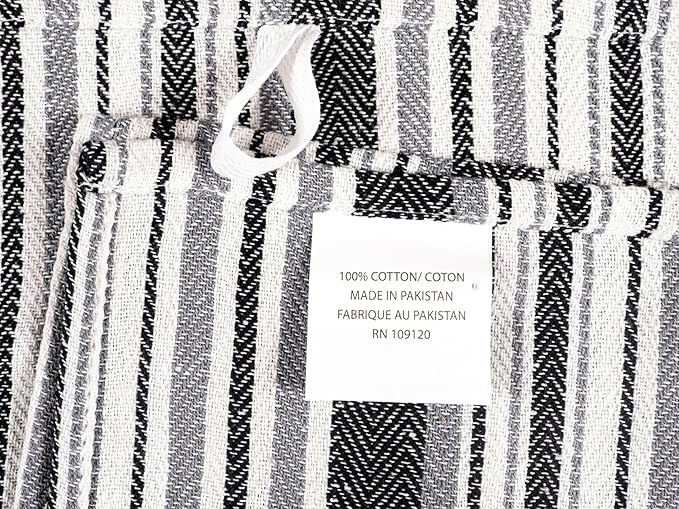 KAF Home Assorted Flat Kitchen Towels |100% Cotton