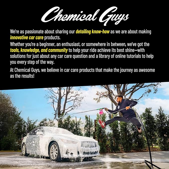 Chemical Guys ACCG08 Wheelie All Exterior Surface and Wheel Brush Green