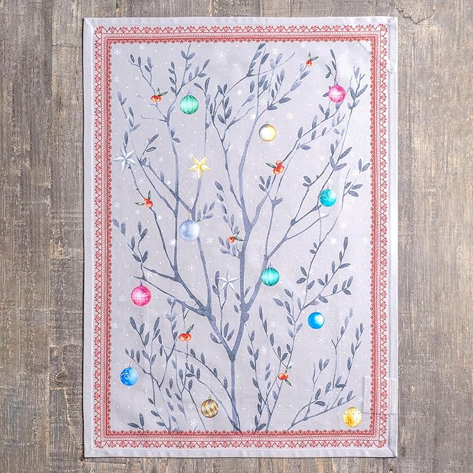 Maison d' Hermine Kitchen Towels Set of 3 100% Cotton 20" x 27.5" Reusable