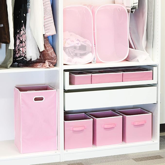 Simple Houseware Foldable Closet Laundry Hamper Basket