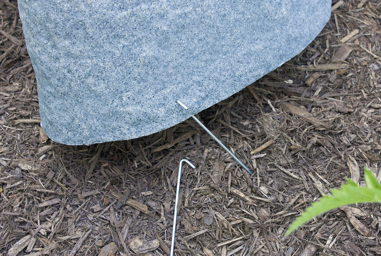 Emsco Group 2282 Natural Granite Appearance – Extra Large & Tall – Lightweight – Easy to Install Landscape Rock, Large