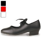 Roch Valley Low Heel PU Tap Shoes 1 Black
