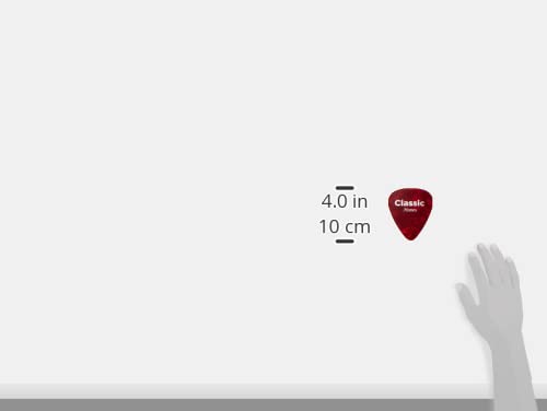 D'Addario Celluloid Guitar Picks - Guitar Accessories - Guitar Picks for Acoustic Guitar, Electric Guitar, Bass Guitar - Natural Feel, Warm Tone - Assorted, Medium 0.70mm, 10-pack