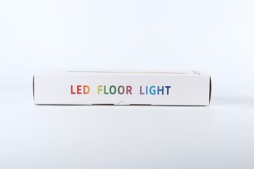 DeeprBling Smart LED Floor Lamp, 165cm, 16 Million Colour Changing Standing RGB Corner Light with Music Sync, Remote & App Control, DIY Mode & Timing, Modern Mood Lighting for Living Room