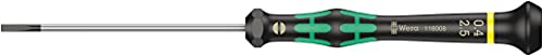Wera 2035/6 B Kraftform Micro Screwdriver Set, for electronic applications, PH/SL, 6 Piece, 05118152001, Silver