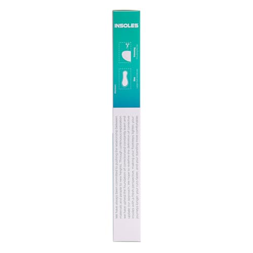 VALsole Orthotic Insole,Arch SupportFor Insole,Plantar FasciitisInsole,for OverPronation,Flat Feet,Metatarsalgia,Heel Pain, Insoles for Men and Women,Blue (UK 9-28cm, Blue-V227)