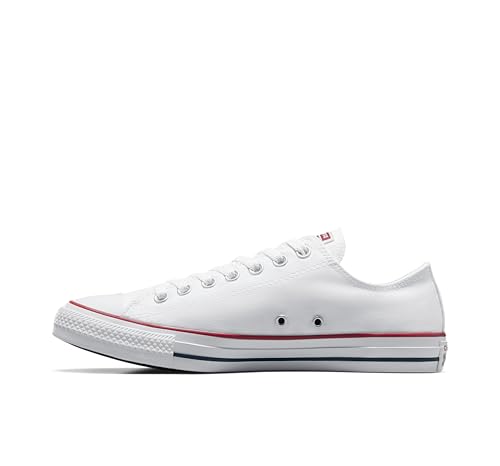Converse All Star Low Trainers White Canvas - 8 UK