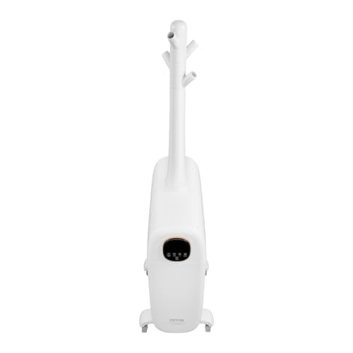 VEVOR Humidifier for Home Large Room, Commercial Humidifier for Whole House 1291.7 sq ft, 16L Water Tank & Night Light & 12h Timer & Auto Shut-Off, Greenhouse, Commercial Branch Tube w/ 360° Nozzle
