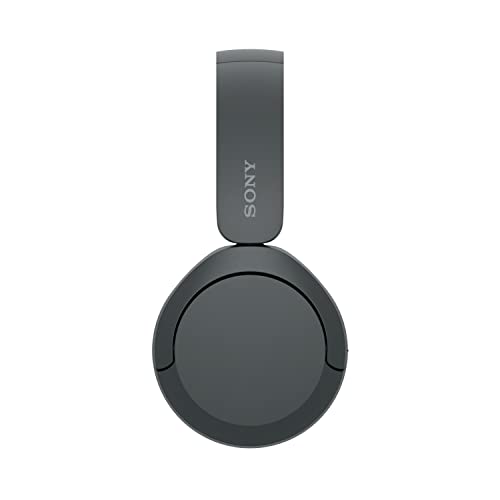Sony WH-CH520 Wireless Bluetooth On-Ear Headphones, Lightweight Design, Up to 50hr Battery Life, Quick Charge, EQ, Clear Call Quality, iOS & Android - Black