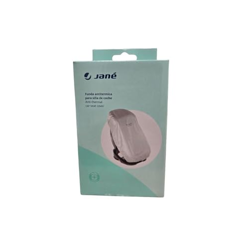 Jané Anti-Thermal Cover for Children's Car Seat, Universal, for Groups 0 1 2 3, Anti-UV, Grey